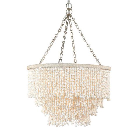 We are obsessed with our Seashell Falls Chandelier. Each tier of shell drapery is held together by jute rope weave for another natural element. The curtain of shells allows a serene and graceful glow to flow through and light your seaside escape. Coastal Chandelier Dining Room, Beachy Chandelier, Jute Rope Mirror, Nautical Chandelier, Bathroom Chandelier, Coastal Chandelier, Shell Chandelier, Foyer Chandelier, Unique Chandeliers