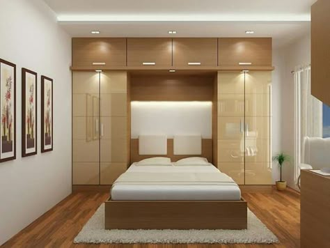 Bedroom Interior Design Luxury, Wall Decorating, Luxury Closets Design, Bedroom Cupboard Designs, Bedroom Door Design, Modern Bedroom Interior, Bedroom False Ceiling Design, Bedroom Closet Design, Dekorasi Kamar Tidur