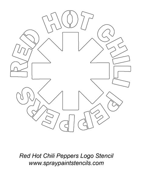 Red Hot Chili Peppers Tattoo, Red Hot Chili Peppers Logo, Punk Logo, Wall Drawings, Longboard Design, Logo Silhouette, Logo Outline, Hd Wallpapers For Pc, Chili Red