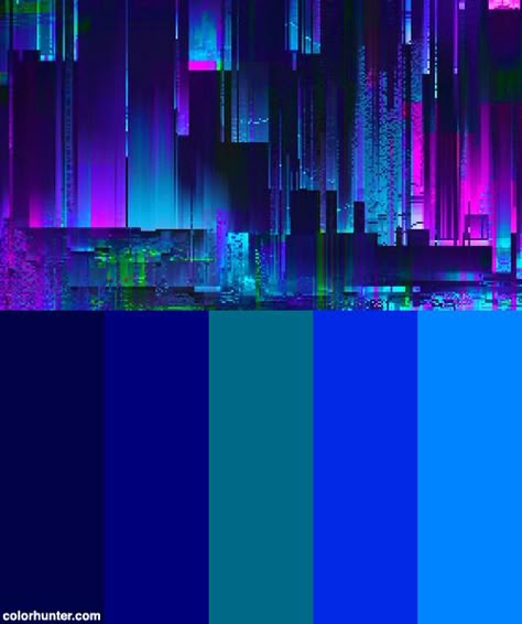 3am Color Scheme from colorhunter.com Mechanic Website, Tech Color Palette, 80s Color Palette, Art Adopts, Cyberpunk Color, Art Colour Palettes, Transparent Overlays, Aesthetic Color Palette, Ice Cream Games