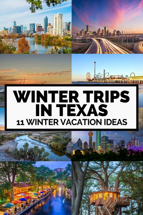 Looking for winter vacation ideas in Texas? From the Hill Country to the Gulf Coast beaches, Texas has so much to offer - even in the Winter! // Texas Travel, Winter vacation ideas texas, texas winter trip ideas, winter trips in texas, texas winter getaways, texas trips in December, texas trips in January, trips in texas Texas Weekend Trips, Texas Travel Weekend Getaways, Winter Vacation Ideas, Family Vacations In Texas, Texas Weekend Getaways, Hiking In Texas, Winter Family Vacations, Texas Winter, Camping In Texas