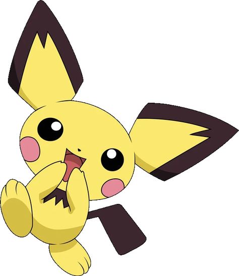 Pichu | Pokémon Wiki | FANDOM powered by Wikia Pichu Pikachu Raichu, Pichu Pokemon, Easy Pokemon, Pikachu Raichu, Pokemon Wiki, Pokemon Names, Baby Pokemon, Pokemon Halloween, Cute Pikachu