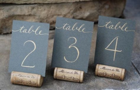 Unique Table Numbers, Calligraphy Table Numbers, Table Numbers Wedding Diy, Table Number Place Cards, Diy Table Numbers, Wedding Planning Apps, Craft Table Diy, Number Ideas, Diy Wedding Table