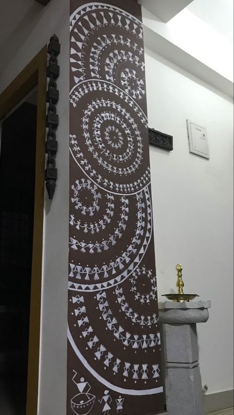 Warli Art For Wall Painting, Varali Painting On Wall, Warli Art Frames, Warli Paintings On Wall, Worli Painting On Wall, Varli Painting Art On Wall, Warli Art Paintings On Wall, Warli Painting On Wall, Worli Painting Designs