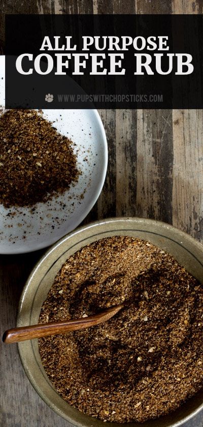 Coffee Dry Rub Recipe, Coffee Rub Recipe, Coffee Rubbed Steak, Bbq Rub Recipe, Homemade Rubs, Dips Recipes, Coffee Rub, Dry Rub Recipes, Steak Rubs