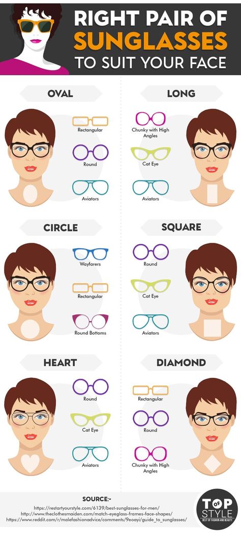 Looking for the perfect shades to fit your face?Find the best sunglasses for your face shape that will look attractive. #hacks #tips #sunglasses #summer Sunglasses For Long Oval Face, Sunglasses For Different Face Shapes, Sunglasses Face Shapes Women, Round Shades For Women, Types Of Sunglasses Face Shapes, Shades For Women Glasses, Perfect Glasses For Face Shape, Summer Shades Sunglasses, Sun Glasses For Round Face For Women