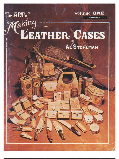 Stohlman Leather Cases Vol 1 Bowling Ball Bag, Diy En Cuir, How To Make Leather, Leather Cases, Tandy Leather, Leather Craft Tools, Leather Diy Crafts, Small Case, Classic Card