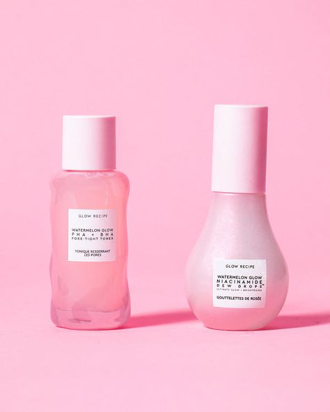 Watermelon Glow Niacinamide Dew Drops, Niacinamide Dew Drops, Watermelon Glow, Sephora Skin Care, Glow Recipe, Perfect Skin Care Routine, Pretty Skin Care, Skin Care Items, Dew Drops