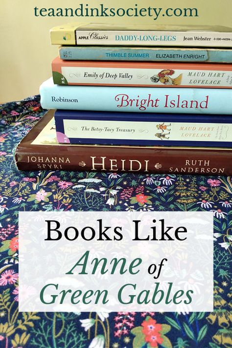 L M Montgomery, Homeschool Books, Living Books, Anne Of Green, Book Suggestions, Anne Of Green Gables, Children's Literature, Chapter Books, Green Gables