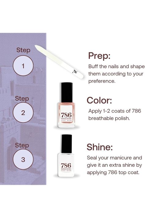 786 Cosmetics Breathable Nail Polish - Vegan Nail Polish, Cruelty-Free, Healthy, Halal Nail Polish, Fast-Drying Nail Polish (Dubai) Fast Drying Nail Polish, Breathable Nail Polish, Halal Nail Polish, Nails Minimalist, Vegan Nail Polish, Fashion Nails, Cruelty Free, Beauty And Personal Care, Dubai