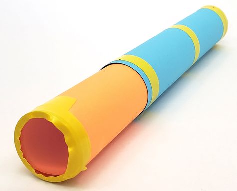 Paper Towel Roll Telescope, Diy Telescope For Kids, Telescope Craft For Kids, Paper Telescope, Make A Telescope, Telescope Craft, Sensory Science, Diy Telescope, Cool Science Fair Projects