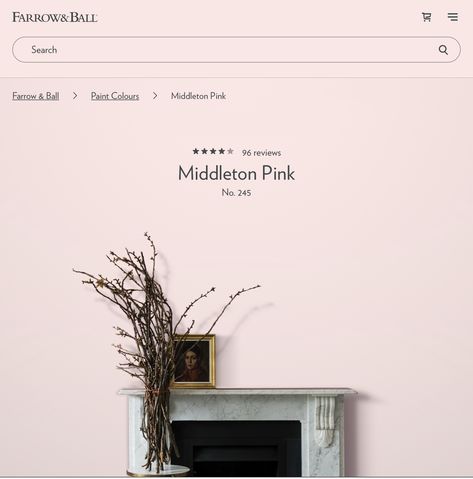 Middleton Pink Farrow And Ball, Mercer Island, Farrow And Ball Paint, Nursery Room Inspiration, Farrow Ball, Baby Girls Nursery, Girl's Room, Girl Nursery, Color Combos