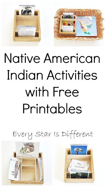 http://www.everystarisdifferent.com/p/subscriber-only-freebies.html Native American Montessori, Native American Crafts For Kids, Native American Lessons, Montessori Culture, American History Activities, Continents Activities, Homeschooling Elementary, Elementary History, Native Americans Unit