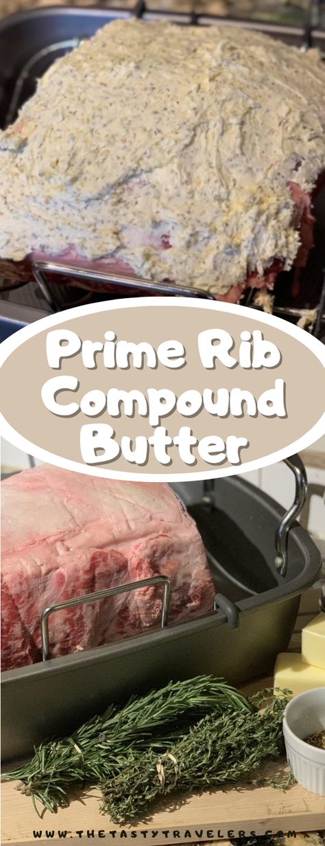 This is the best compound butter for prime rib! Check out all the details in the post! Best Prime Rib Recipe, Best Prime Rib, Prime Rib Roast Recipe, Rib Roast Recipe, Recipe Hacks, Rib Recipe, Prime Rib Recipe, Prime Rib Roast, Compound Butter