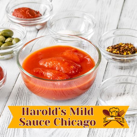 Harold'S Mild Sauce Chicago Recipe Harold’s Chicken Mild Sauce, Harolds Chicken Mild Sauce Recipe, Chicago Mild Sauce Recipe, Harolds Chicken, Mild Sauce Recipe, Chicken And Fries, Mild Sauce, Chicken Pasta Salad Recipes, Chicago Food