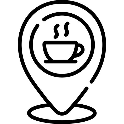 Coffee Symbol, Coffee Trailer, Coffee Van, Coffee Icon, Coffee Roastery, Food And Restaurant, Coffee Images, Brand Icon, Enjoy Coffee