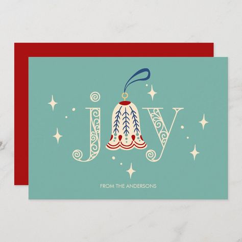 Joy Holiday Card, Christmas Illustration Design, Winter Illustrations, Joy Christmas Card, Christmas Card Ideas, Ornament Card, Joy Christmas, Winter Illustration, Bridgetown