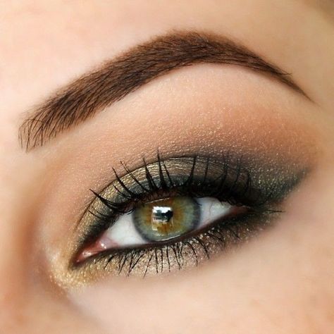 Makeup Hazel Eye Makeup, Makeup Looks For Green Eyes, Makeup Shades, Makeup For Hazel Eyes, Eye Makeup Pictures, Smink Inspiration, Green Makeup, Makijaż Smokey Eye, Eye Makeup Designs