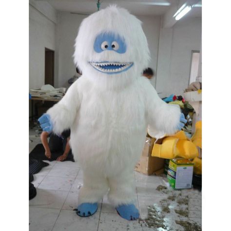 Yeti Abominable Snowman Mascot Costume Christmas Party Wear, All Cartoon Characters, Snow Monster, Cartoon Character Costume, Outfit Suit, Abominable Snowman, Halloween Party Games, Halloween Giveaway, White Snow