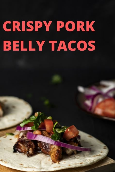 Fried Pork Belly Tacos, Spanish Pork Belly Recipes, Bar Taco Pork Belly Tacos, Bartaco Pork Belly Taco Recipe, Pork Belly Recipes Sandwiches, Crispy Pork Belly Tacos, Crock Pot Pork Belly Recipes, Pork Belly Carnitas, Pork Belly Tacos With Slaw