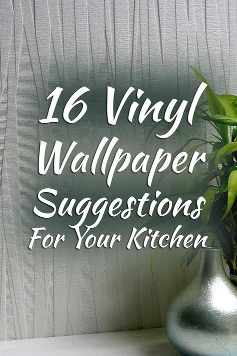 16 Vinyl Wallpaper Suggestions For Your Kitchen. Article by HomeDecorBliss.com #HDB #HomeDecorBliss #homedecor #homedecorideas Wallpaper Ideas For Kitchen, Kitchen Ideas Hdb, Wallpaper Backsplash Kitchen, Modern Kitchen Wallpaper, Japanese Minimalist Bedroom, Kitchen Wallpaper Design, Kitchen Backslash, Baroque Wallpaper, Wallpaper For Kitchen