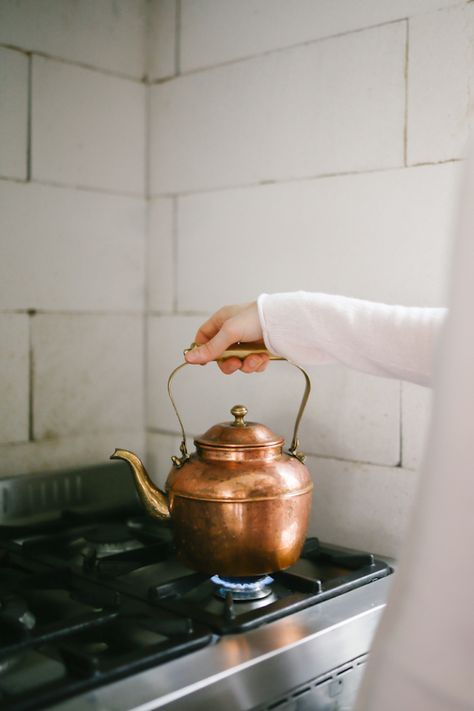 Modern Hepburn, Copper Kettle, Human Connection, Humble Abode, Slow Living, Tea Kettle, Architecture House, Tea Time, Stove