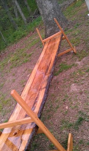 Joggling board Joggling Board Plans, Joggling Board, Kids Yard, Construction Ideas, Deck Railing, Nature Play, Farmhouse Furniture, Diy Farmhouse, House Projects