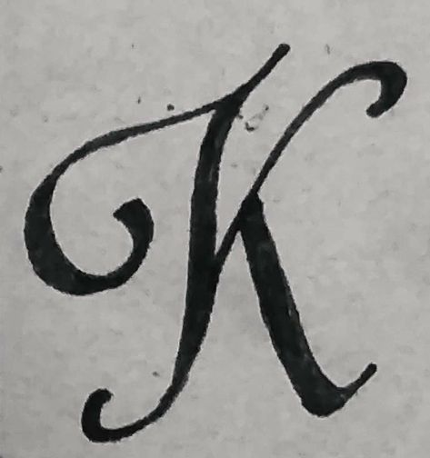 Letter K in calligraphy Letter K In Different Fonts, K Initial Haircut, K Drawing Letter, K In Calligraphy, K Letter Design Calligraphy, K Calligraphy Letter, K Font Letter, K In Cursive, Letter K Calligraphy