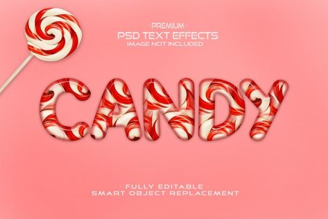 Candy Text, Alphabet Font, Small Business Inspiration, Cartoon Wallpaper Hd, 3d Text, Text Effect, Text Style, Business Inspiration, Text Effects