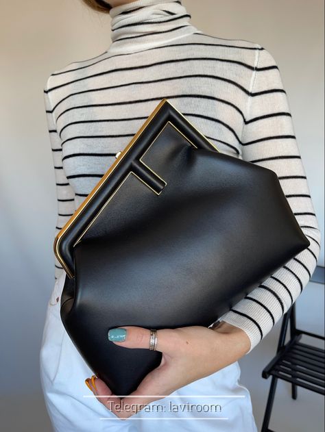 Fendi First Bag, Fendi First, One Bag, Fendi, Lifestyle, My Style, Black