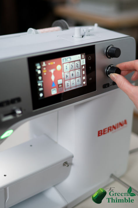 Adjust your stitch width with precision on the Bernina 480, with up to 9mm on decorative stitches. Sewists & Crafters, your creativity just became easier on the Bernina Sewing Machine. Bernina 880 Plus, Bernina 570 Qe Tutorials, Bernina Sewing Machine Feet How To Use, Bernina 770 Qe Plus, Kenmore Sewing Machine 158 Models, Bernina Sewing Machine, Bernina Sewing, Sewing Machine, Sewing