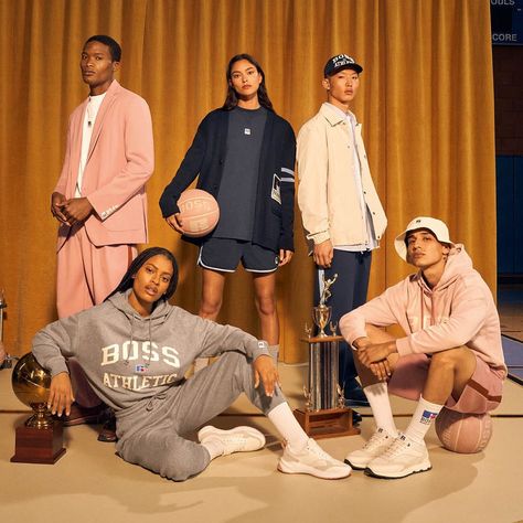 Group Athleisure Photoshoot, Streetwear Fashion Group Photoshoot, Nike Group Photoshoot, Rap Group Photoshoot, Sport Group Photoshoot, Tracksuit Photoshoot Ideas, Yearbook Photoshoot Ideas, Sporty Photoshoot Ideas, Yearbook Photoshoot