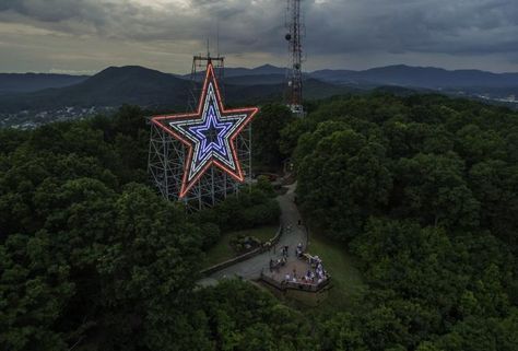 10 Spots to Share on Your Instagram Feed in Virginia's Blue Ridge | Roanoke, VA Roanoke Star, Arizona City, Roanoke Virginia, Star Photography, Roanoke Va, Star City, Blue Ridge Parkway, Outdoor Store, Historic Preservation