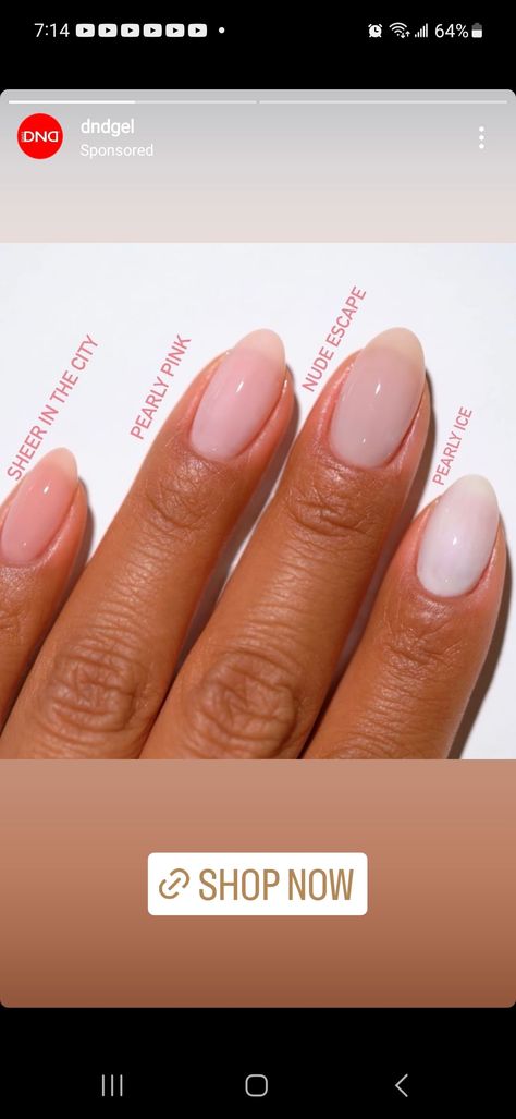 Sunset Suede Dnd, Dnd Nude Escape, Dnd Pearly Ice, Dnd Wedding Nails, Dnd Gel Fall Colors, Dnd Neutral Gel Polish, Dnd Nude Colors, Neutral Dip Nails, Dnd Fall Nail Colors