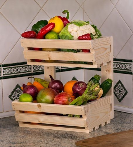 Rafswoodland Fruit Basket Bowl Holder, Wall Mountable, Bowl Basket Holder for Kitchen Countertop Vegetable Bread Storage, Home Decorative Storage: Amazon.co.uk: Kitchen & Home Vegetable Storage Ideas, Vegetable Rack, Vegetable Bread, Basket Holder, Bowl Holder, Fruit And Vegetable Storage, Fruit Holder, Bread Storage, Vegetable Storage