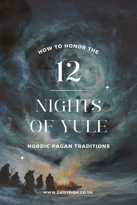 How To Celebrate The 12 Nights Of Yule Yule Traditions, Yule Celebration, Pagan Yule, Magical Night, Winter Solstice, Spiritual Practices, Yule, Thing 1 Thing 2, Spirituality