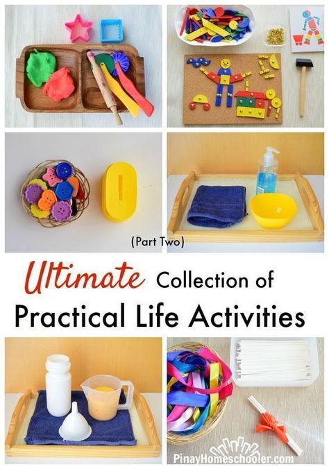 Life Skills Centers, Preschool Life Skills, Montessori Activities Preschool, Life Activities, Practical Life Activities, Montessori Lessons, Teaching Life Skills, Montessori Practical Life, Montessori Toddler Activities