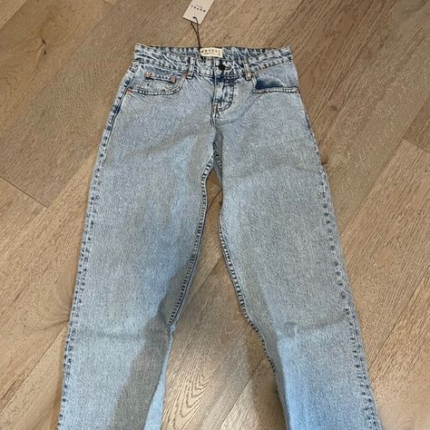 Motel Rocks Low Rise Parallel Jeans in 80s Light Blue Wash Rocks Jeans, Parallel Jeans, Motel Rocks, Low Rise Jeans, Christmas Wish, Christmas Wish List, Low Rise, Wish List, Light Blue