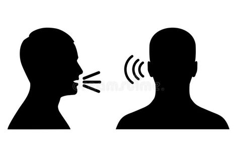 Listen and speak icon, voice or sound symbol. Vector illustration of a listen an #Sponsored , #ADVERTISEMENT, #Sponsored, #icon, #Listen, #illustration, #voice Sound Symbol, Communication Pictures, Head Profile, Communication Illustration, Listen And Speak, Surealism Art, Communication Icon, Instagram Questions, Primary Singing Time