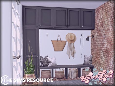 Resource Furniture, Mod Furniture, Entry Furniture, Sims 4 Clutter, Sims 4 House Building, Boho Chair, Casas The Sims 4, Sims 4 Downloads, Sims 4 Toddler