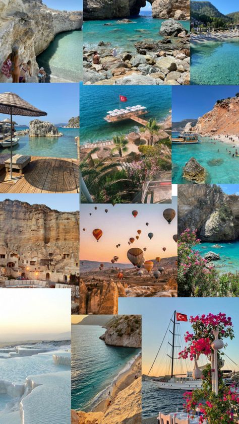 Turkey Collage, Turkey Destinations, Places Ive Been, Tourism, Collage, Travel