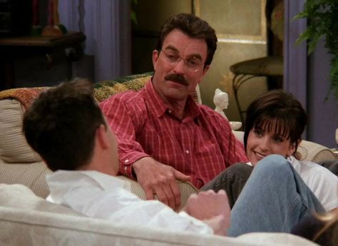 Richard Friends, Tom Selleck Friends, Jesse Stone, Star Tom, Friends Best Moments, Matt Leblanc, David Schwimmer, Friends Season, Tom Selleck