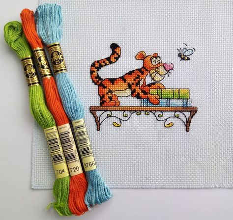 Mini Shelf, Small Cross Stitch, Cross Stitch Tree, Cross Stitch Books, Completed Cross Stitch, Cross Stitch Needles, Disney Cross Stitch, Cross Stitch Bookmarks, Mini Cross Stitch