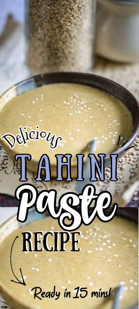 Home Made Tahini Recipe, How To Make Tahini Paste, How To Make Tahini At Home, Tahini Paste Recipe, Alkaline Dips, Recipes Using Tahini, Vegetarian Dressing, Make Tahini, Tahini Recipes