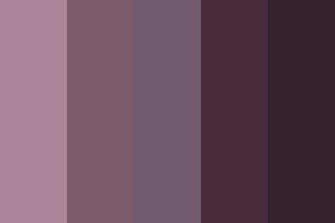 Mute Purple Color Palette Jewel Tone Color Palette, Purple Color Palette, Muted Purple, Purple Palette, Email Examples, Purple Color Palettes, Jewel Tone Colors, Muted Color Palette, Brand Color Palette