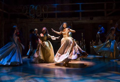 One key scene helped cement ‘Hamilton’ as a Broadway legend. The team that crafted it explains how. - The Washington Post Hamilton Satisfied, Angelica Schuyler, Hamilton Star, Renée Elise Goldsberry, Broadway Stage, Schuyler Sisters, Hamilton Broadway, Hamilton Musical, Manuel Miranda