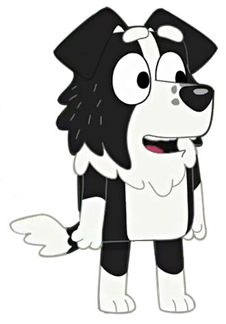 Mackenzie's Dad Bluey Mackenzie, Rugby Pitch, Australian Slang, Bluey Dad, Bingo Funny, Outer Ear, Black Nose, Inner Ear, Friend Cartoon