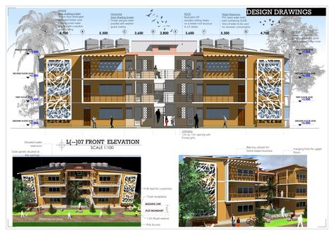 Solar shading device Shading Architecture, Solar Shading, Shading Device, Solar Shades, Front Elevation, Concept Architecture, Facades, Design Project, Uganda