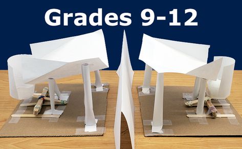 In this engineering lesson plan, your students will build a volleyball machine that can launch a ping pong ball back and forth over a net. Stem Challenge High School, Stem For High School Students, Stem Activities High School Engineering, Engineering Challenges High School, Engineering Projects High School, High School Steam Projects, High School Stem Projects, High School Makerspace, Stem Activities High School