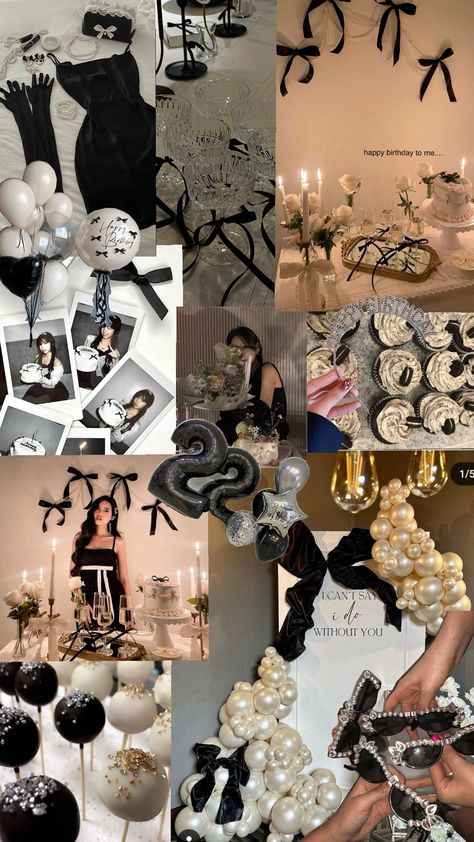 #birthdayparty #birthdayaesthetic #birthdaygirl 25th Birthday Ideas For Her, 21st Birthday Party Decor, 40th Party Ideas, 21st Birthday Themes, Silver Party Decorations, Sweet Sixteen Birthday Party Ideas, 17th Birthday Ideas, Eighteenth Birthday, Birthday Ideas For Her